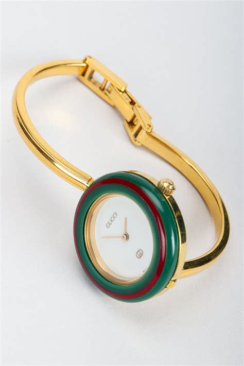 gucci vintage watch set|vintage gucci watch interchangeable.